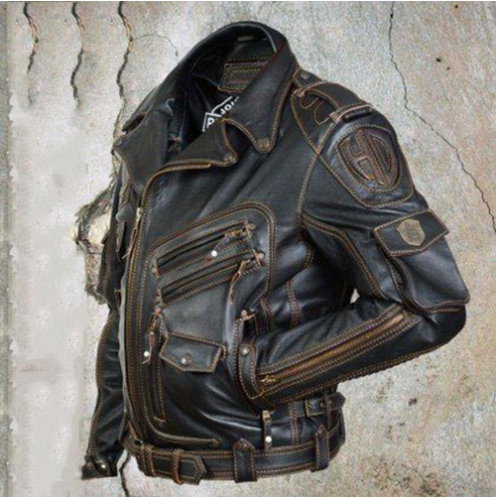 Tomasz Vintage Kurtka Bomber z Owcy