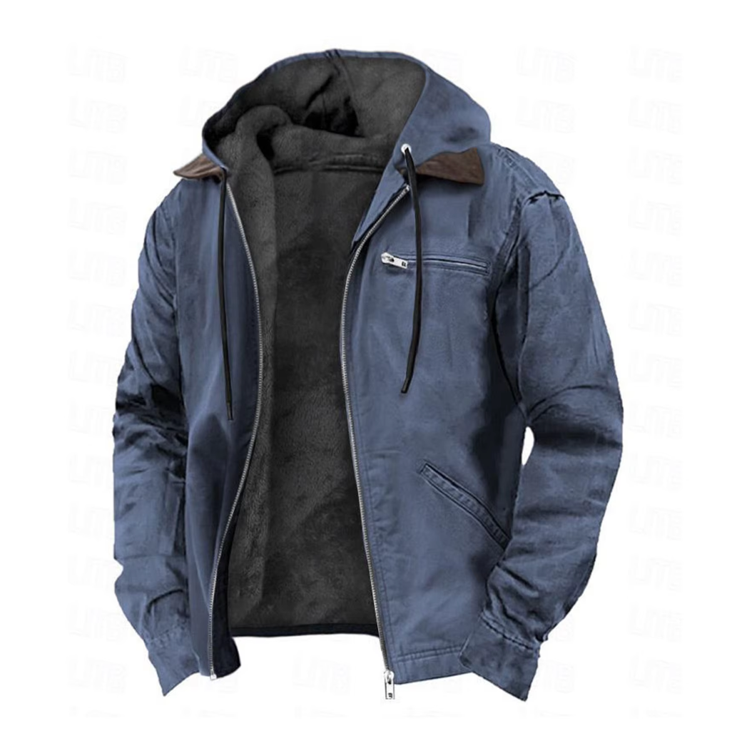 Martin™ | Klasyczna, elegancka kurtka vintage z podszewką