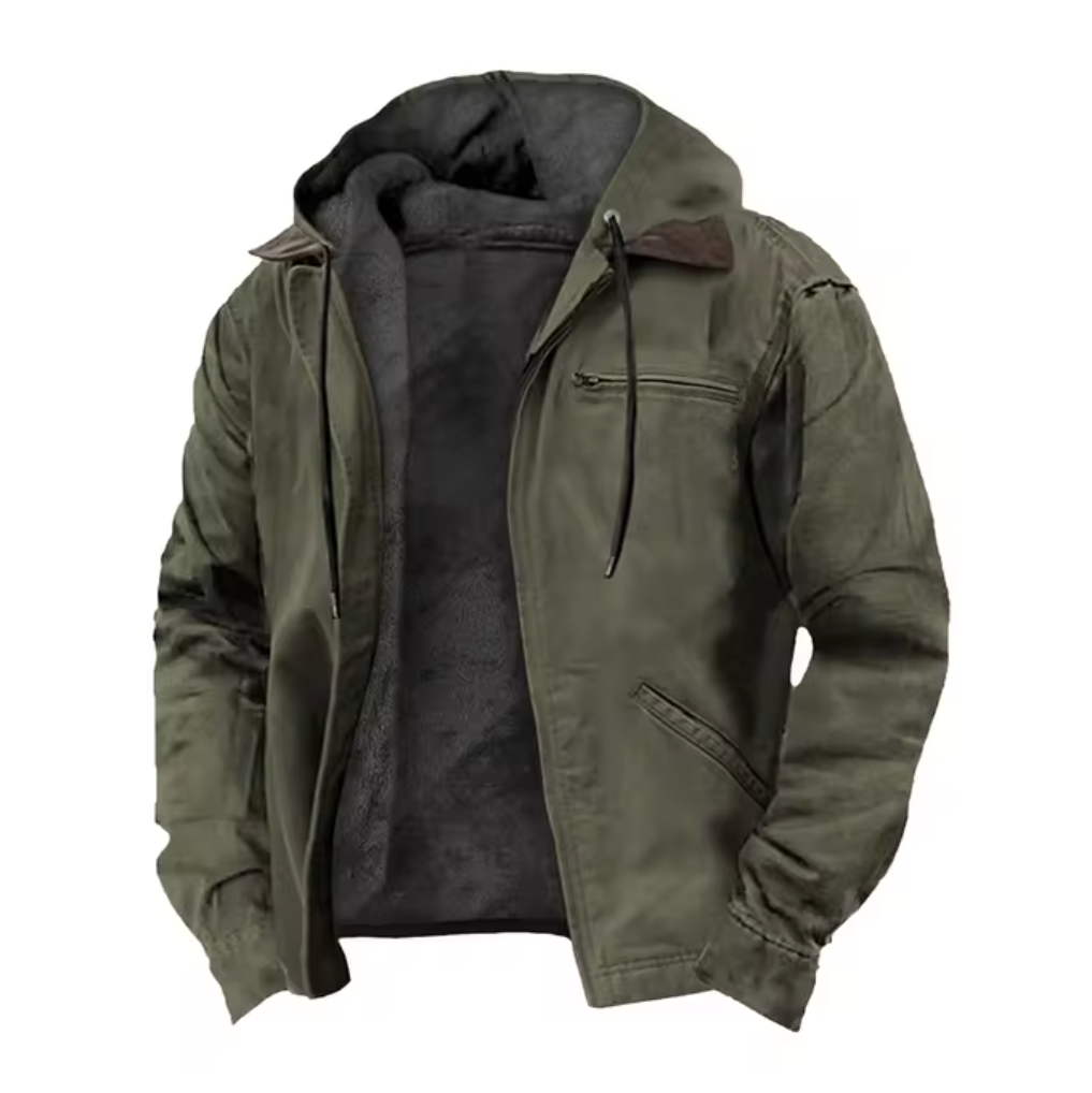 Martin™ | Klasyczna, elegancka kurtka vintage z podszewką