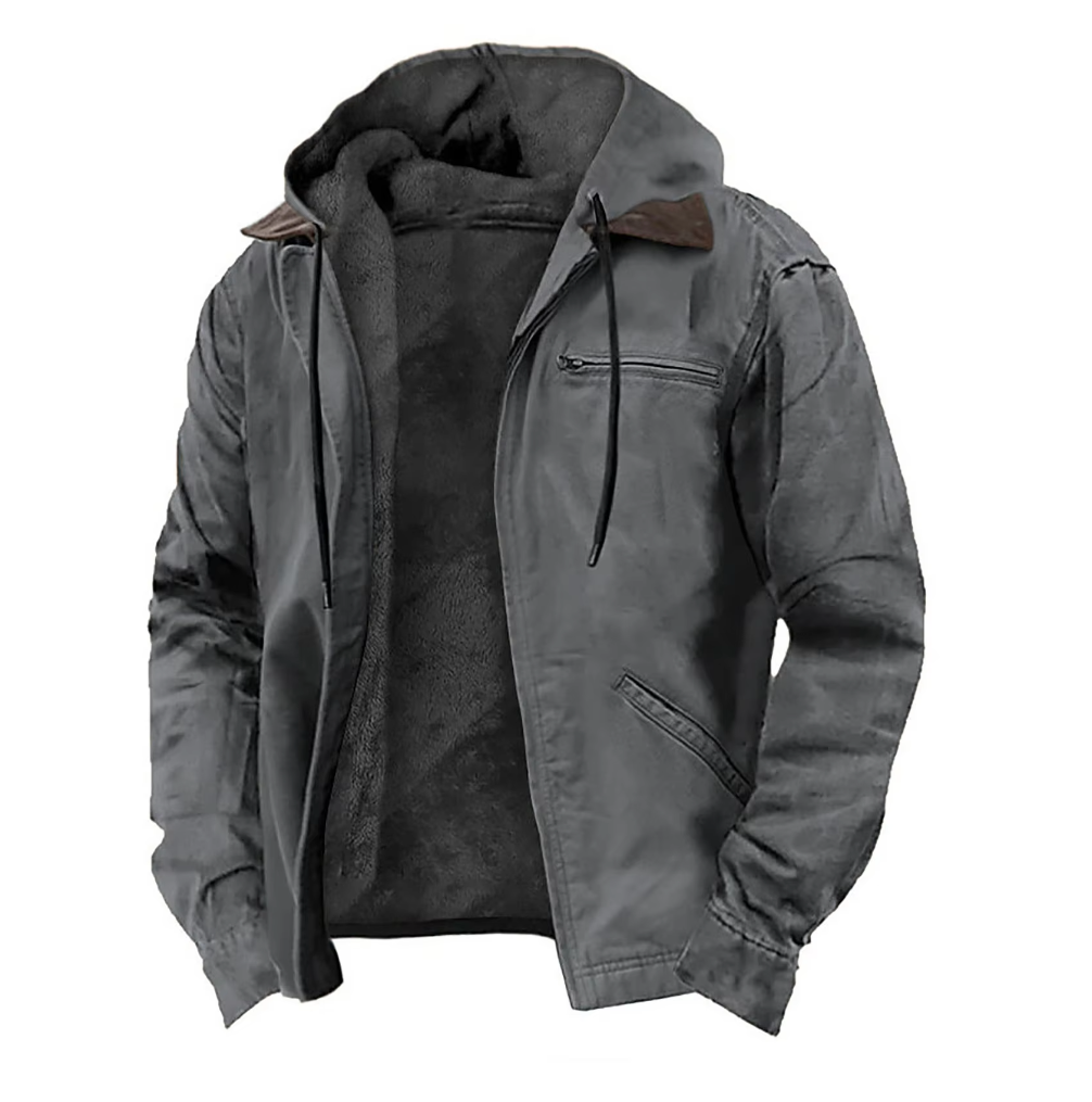 Martin™ | Klasyczna, elegancka kurtka vintage z podszewką