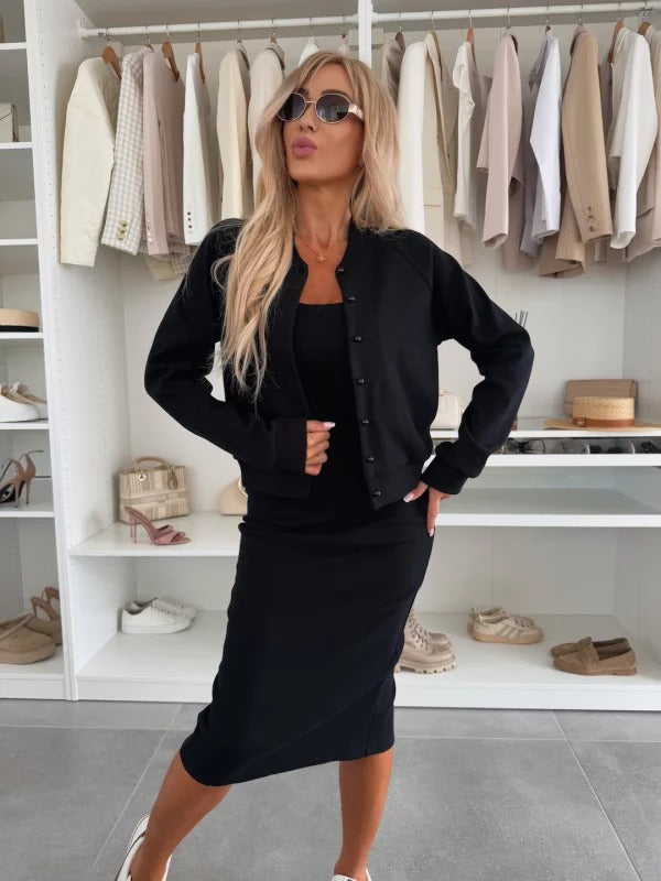 DALILA - ZESTAW SUKIENKI I BLUZY .